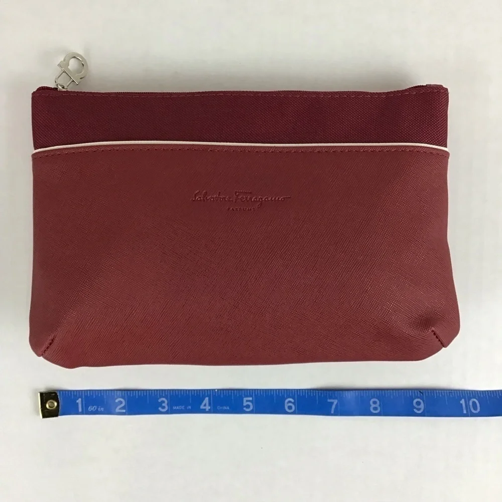 Salvatore Ferragamo Maroon Travel Bag